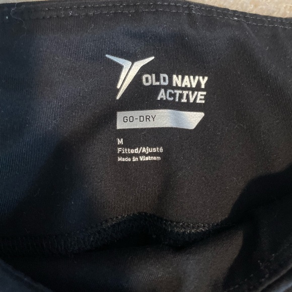 OLD NAVY ACTIVE Go-Dry Fitted Leggings Size M - Picture 2 of 2
